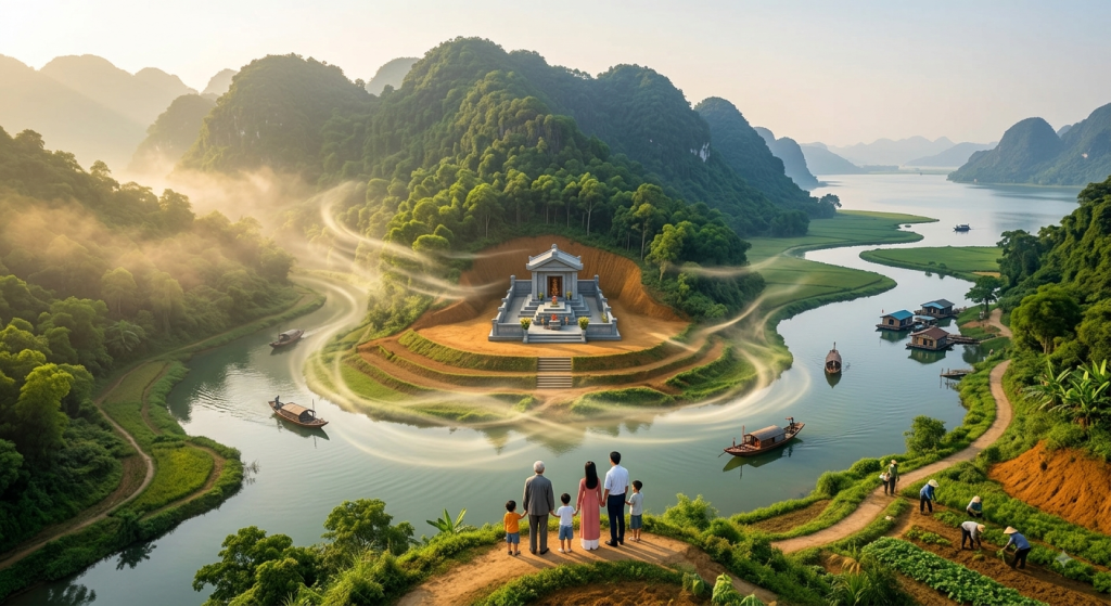 Những Tiêu Chí Lựa Chọn Một Vị Trí Đặt Mộ Phong Thủy Đẹp