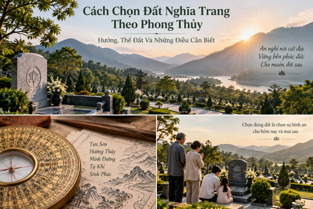 Cách Chọn Đất Nghĩa Trang Theo Phong Thủy